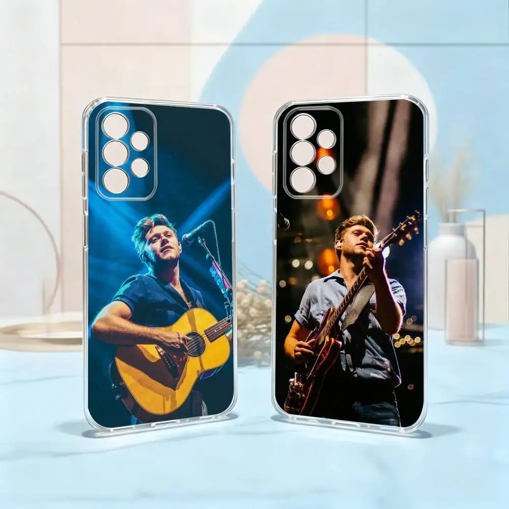 Niall Horan-N Guitarist Phone Case Transparent Silicone Soft For Samsung S25,S24,S21,S22,S23,S30,Ultra,S20,Plus,Fe