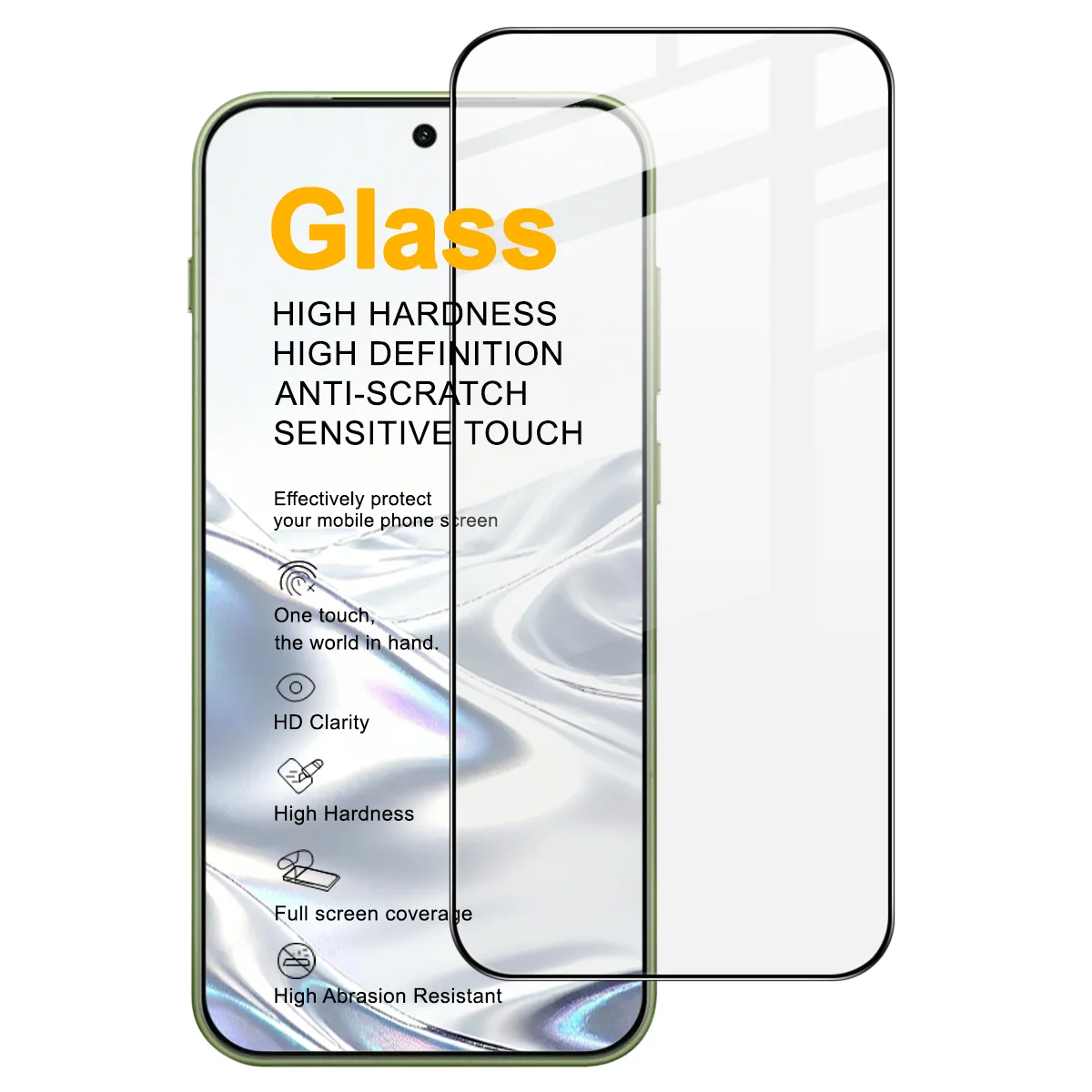 

for OnePlus 15T 5G Tempered Glass IMAK Pro+ Screen Protector Film Support Fingerprint