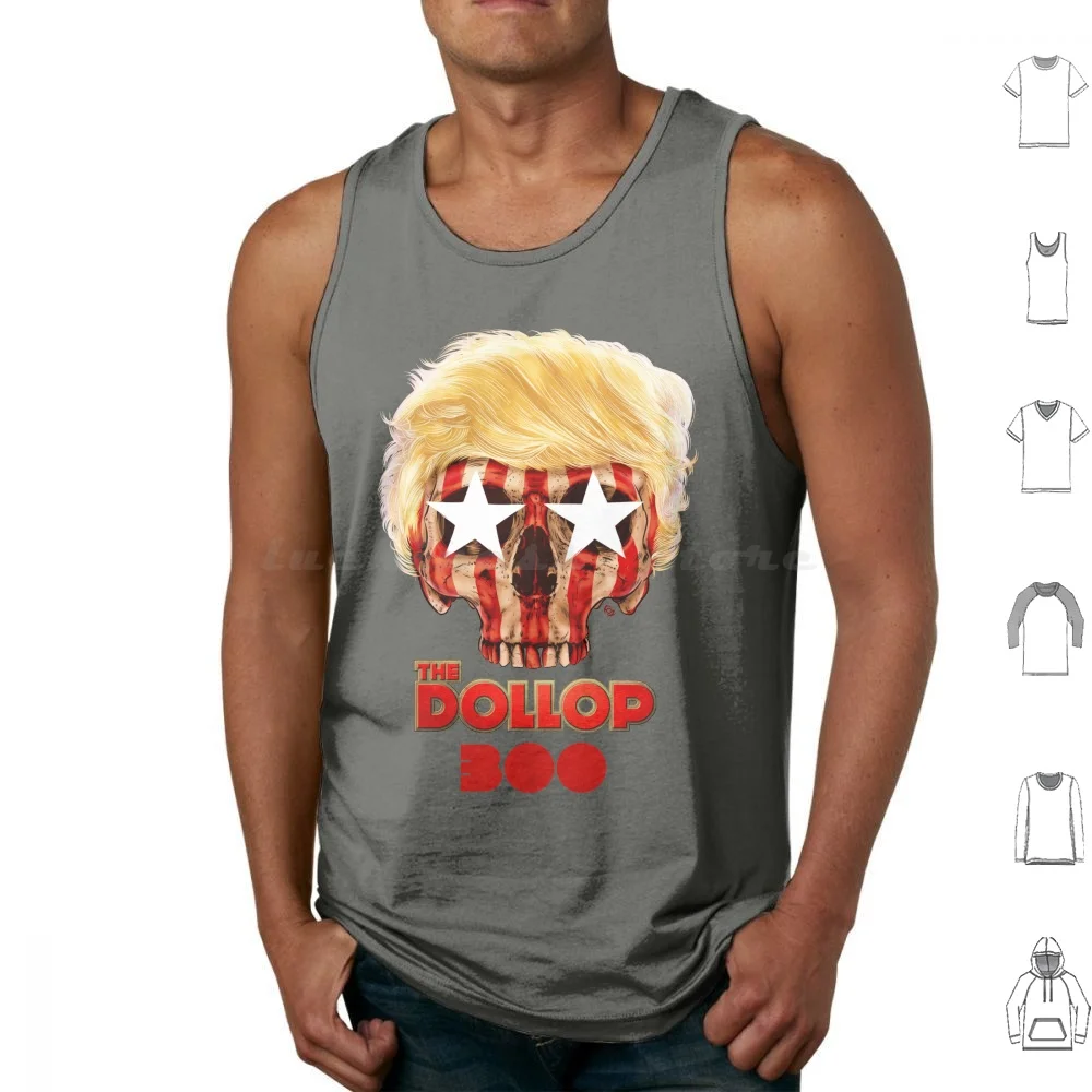 Dollop-300 Tank Tops Print Cotton Dollop Dave Anthony Gareth Reynolds 300 Fosdike