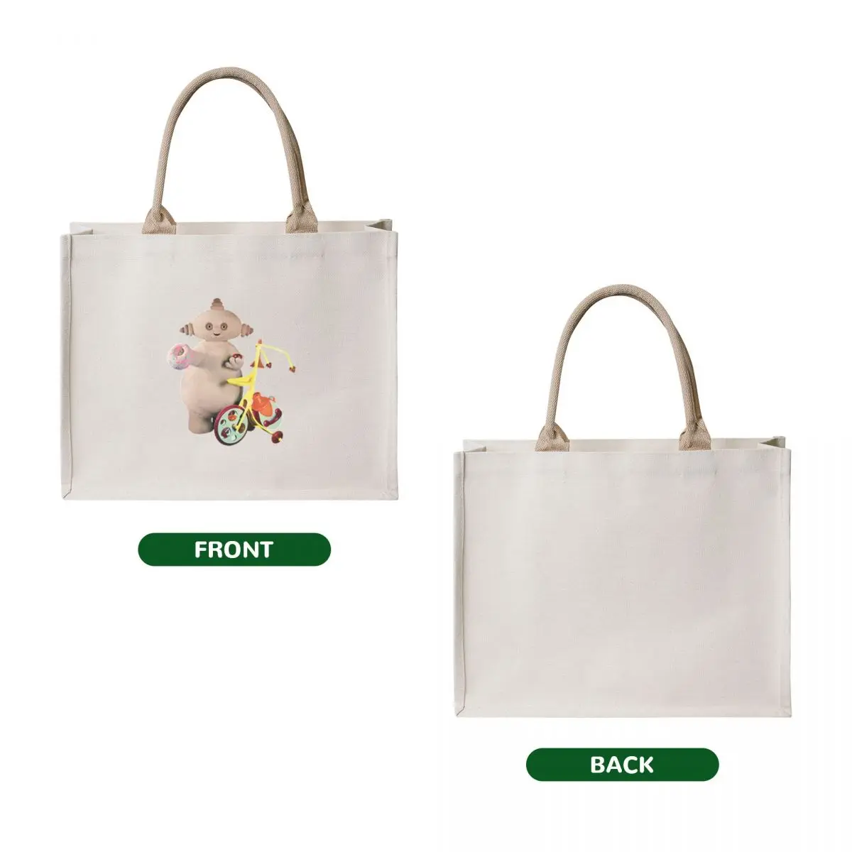 Makka Pakka Tote Bag bag luxury women Handbags custom fabric bag