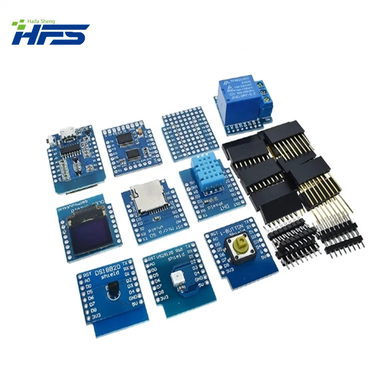 D1 Mini ESP8266 ESP-12 ESP-12F CH340G CH340 V2 USB WeMos WIFI Development Board D1 Mini NodeMCU Lua IOT Board 3.3V With Pins