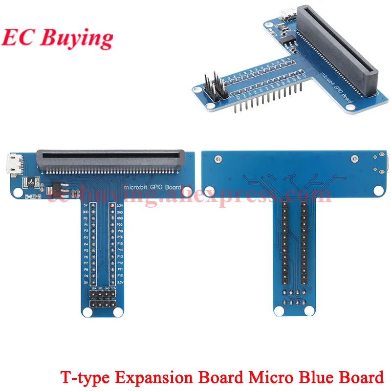 T نوع GPIO اندلاع لوح تمديد اللوح محول مايكرو بت ل FC40 40pin كابل الشريط المسطح التوت بي 3 2 B & B + بيثون
