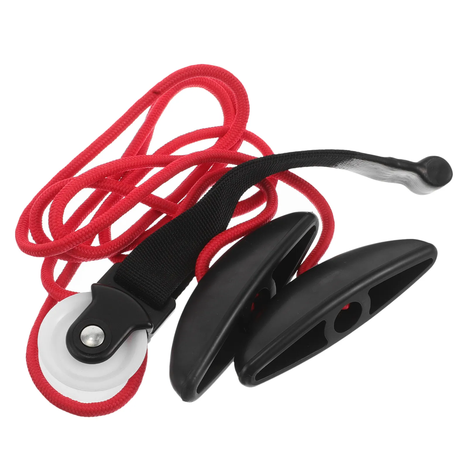 

1 Set Red Shoulder Pulley Trainer Wear-Resistant Pulley System Convenient Indoor Fitness Shoulder Rehabilitation Home Exercise