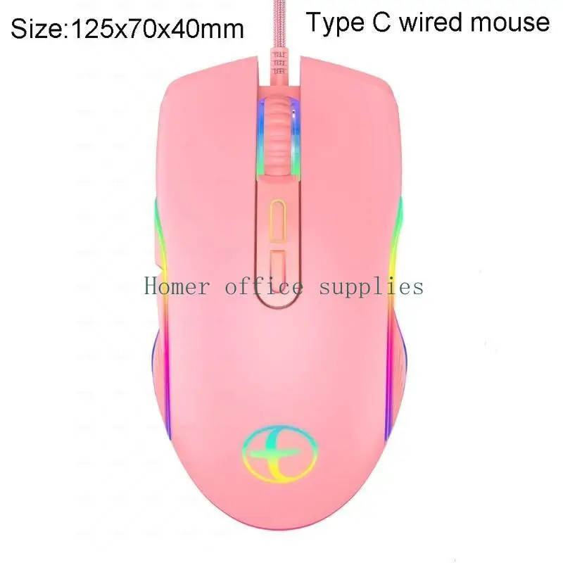K43B BRAIDED USB MOUSE VỚI TÍNH NĂNG C