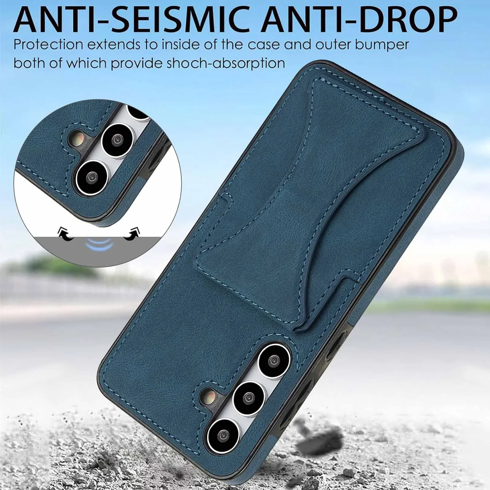 

Кожаный чехол для телефона Samsung Galaxy S25 Ultra Edge S24 Fe S23 Plus S22 + S21 S20 Note 20, ультра-магнитный держатель для карт, мягкий чехол