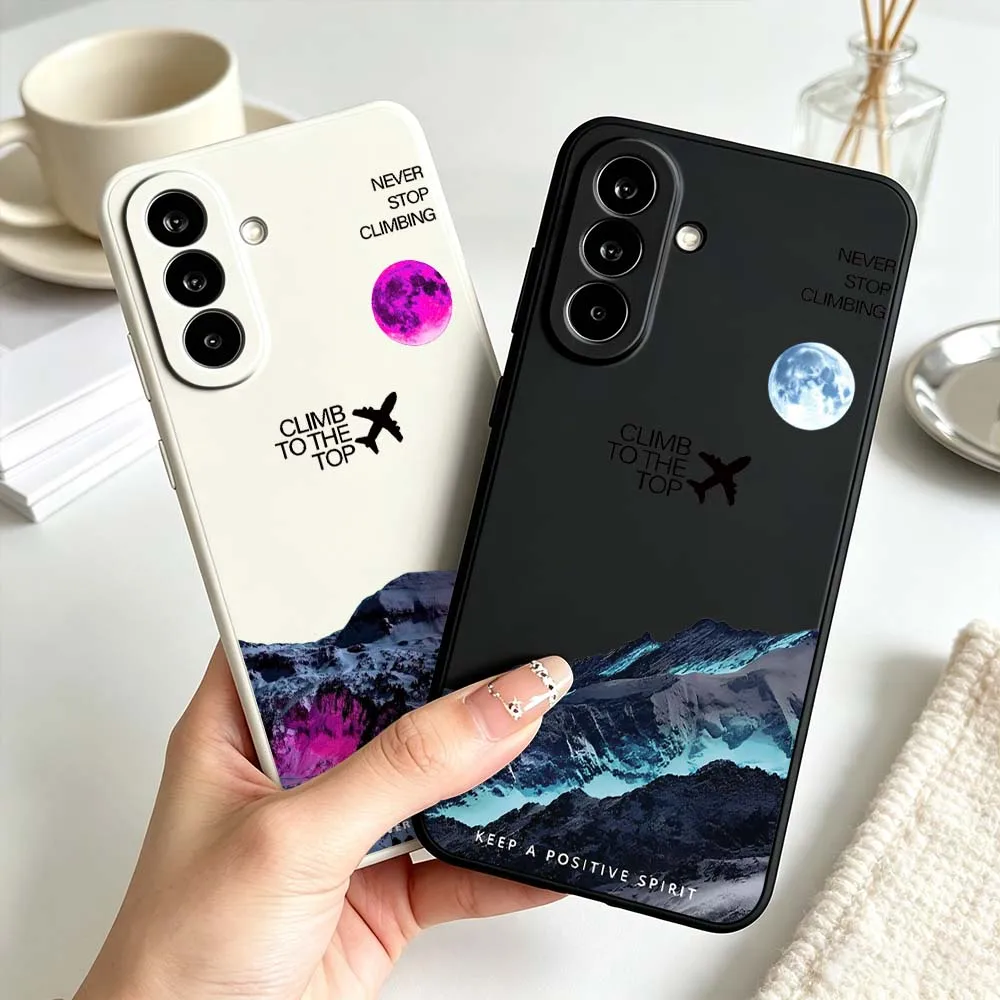 Mountain Landscape Design Cover For Samsung Galaxy A56 A55 A54 A53 A51 A50 A36 A35 A26 A20e A17 A16 A07 A06 A05 Phone Case