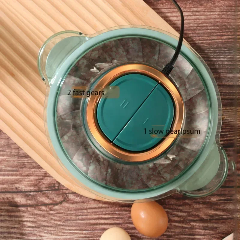 ห้องครัวเครื่องบดเนื้อไฟฟ้าในครัวเรือนสแตนเลสบรรจุผักสับเนื้อสับ mincer ขนาดเล็กกระเทียมพริกหม้อหุงข้าว