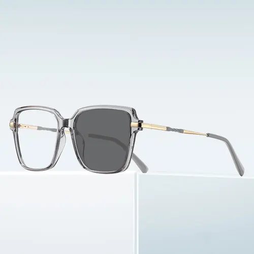 VKYEE, monturas personalizadas grandes, gafas de lectura antiluz azul para mujer, gafas graduadas personalizables para miopía e hipermetropía PFD2212