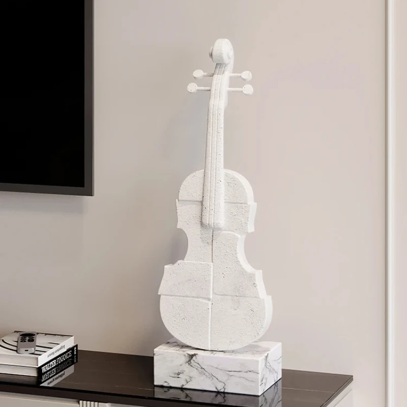 Violin ornaments, living room TV cabinets, niche gypsum sculptures, model rooms, soft furnishings