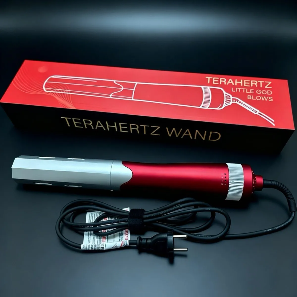 850W 7.0 Pro Terahertz Blower With Red Color Wellness Wand Portable Suitcase Packing Health & Wellness Wand Blower For Home Use
