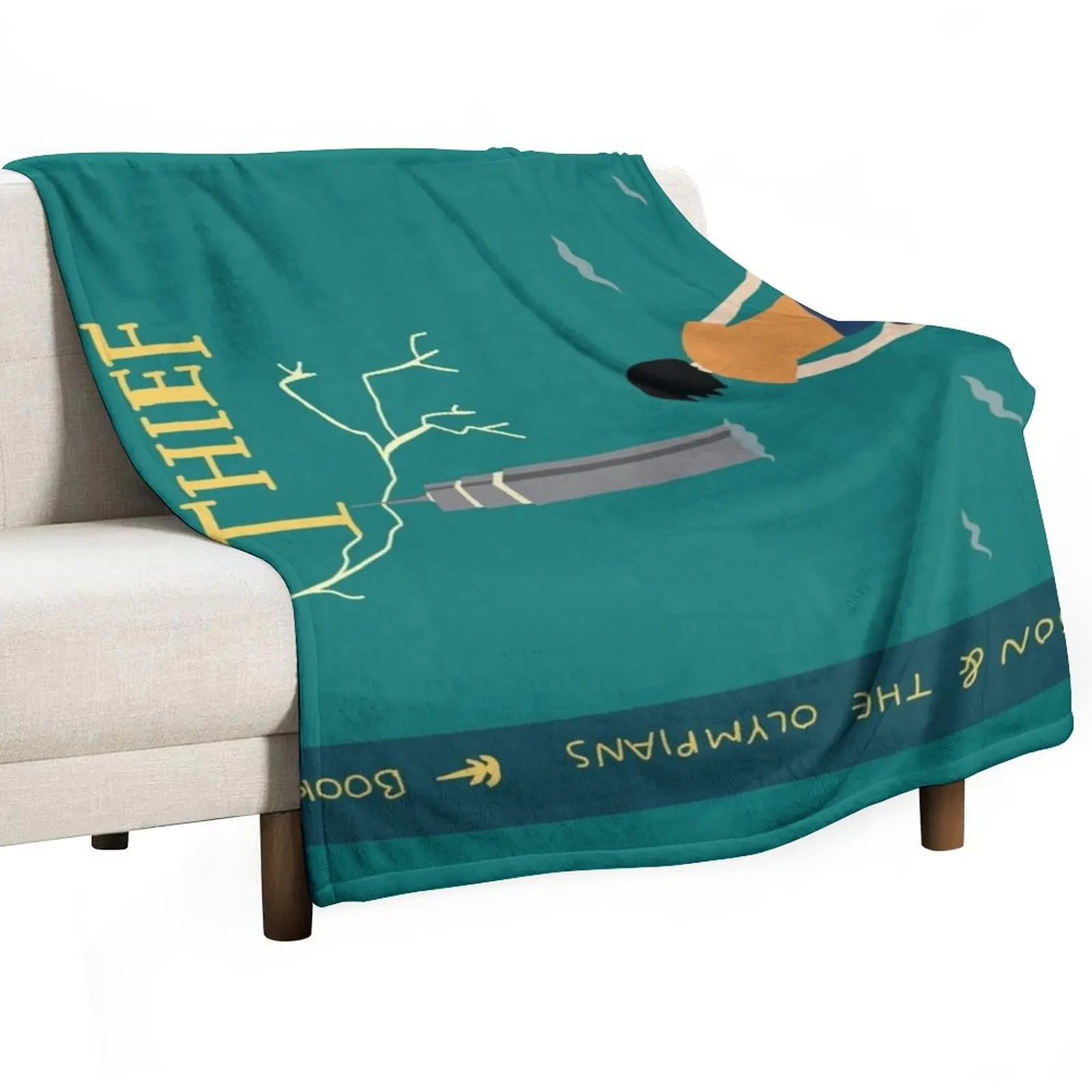 

percy jackson - tlt Throw Blanket Bed Large funny gift Furrys Blankets