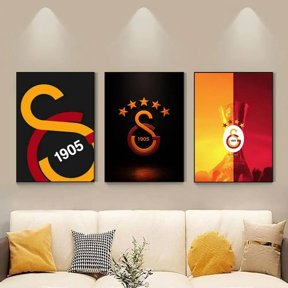 G-Galatasaray SK Poster Versatile HD Waterproof Wall Art Self-Adhesive Decor for Any Space Ideal Gift