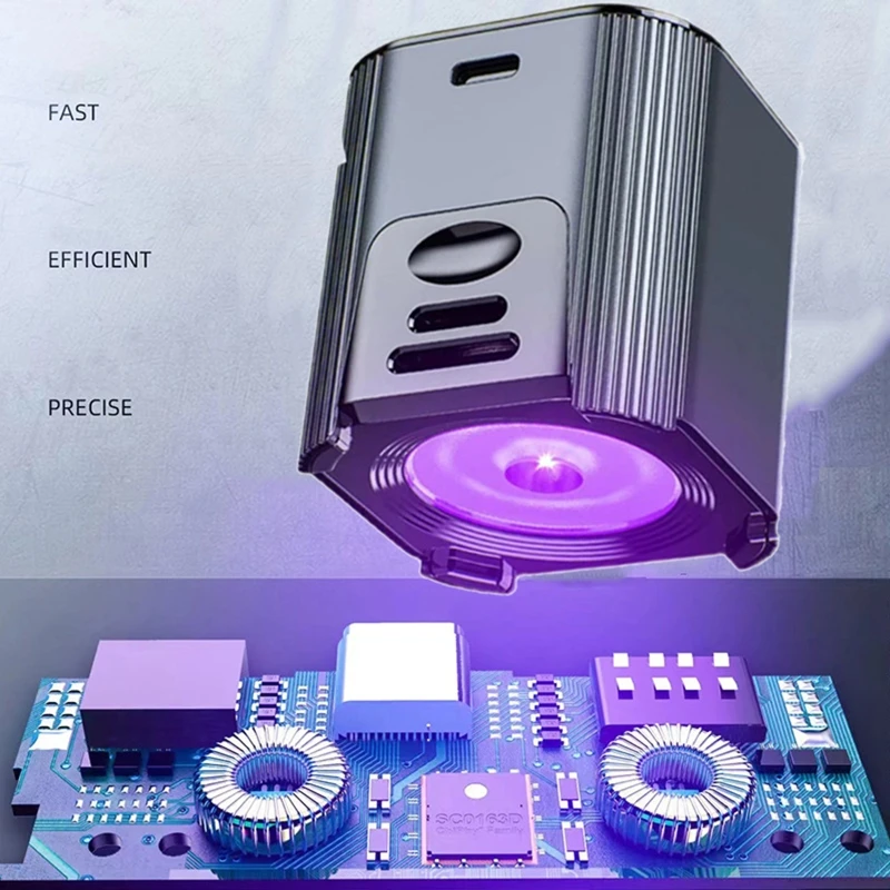 batterij Mini LED UV-uithardingslamp Gel-uithardingslichten UV-lijm Droger USB-licht voor telefoonscherm Autoglasreparatie Harsuitharding Speciaal