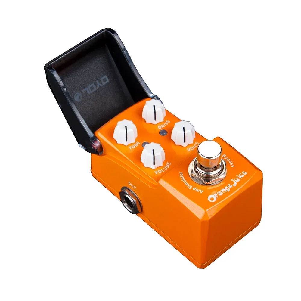 JOYO JF-310 ORANGE JUICE Guitar Amplifier Simulation Pedal Punk/Old Rock/British Pop Style Overdrive Guitar Effect Pedal