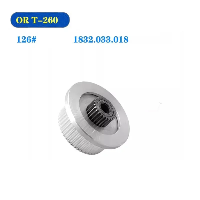 ORT260 portable electric baler spare part 126 # synchronous wheel 161 # pulley 132 # bevel gear,Made in china 1pcs price