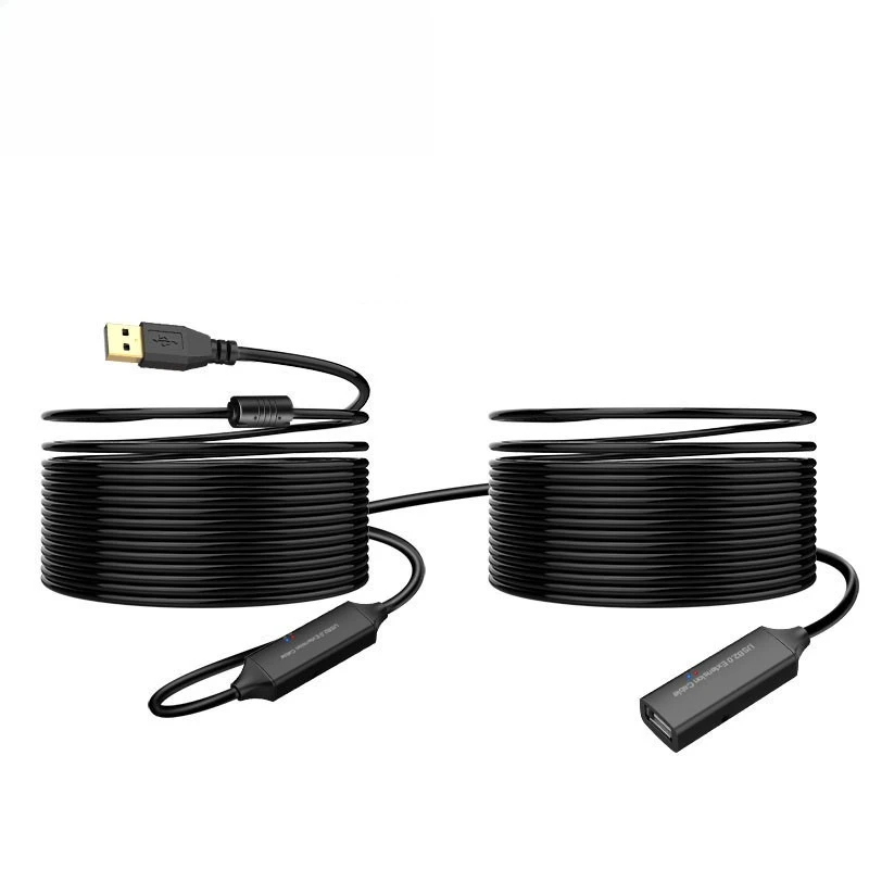 ‌5M -30MUSB 3.0 Extension Cable with Chip & Power Supply- High-Speed Data Transfer for Computers, External Hard Drives, Cameras‌