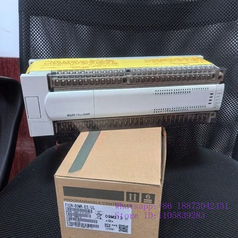 FX2N-80MR ES/UL ESS D DS DSS MT 001 Programmable Logic Controller, Industrial Automation Control Unit