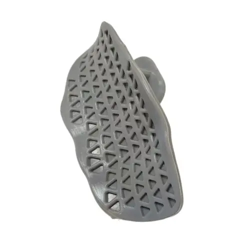 1 Pair Ergonomic Fitness Palm Guard Triangle Texture Elastic Weightlifting Palm Protector Anti-slip Silicone