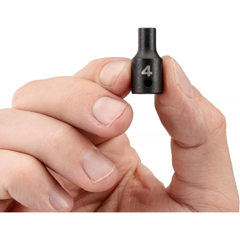1/4 Inch Drive x 4 mm 6-Point Impact Socket | SID02102