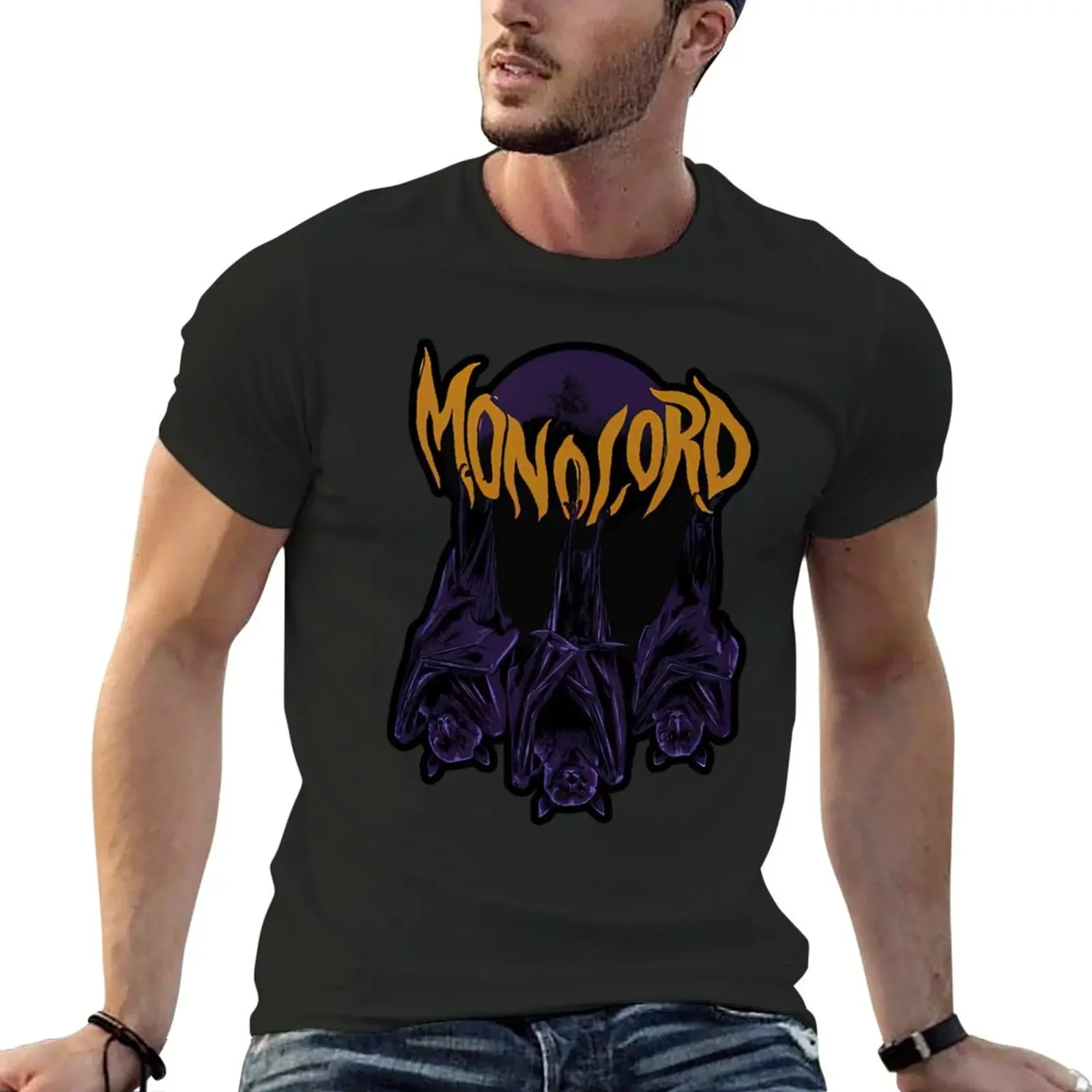 

New three black bat T-Shirt anime clothes sweat shirt tshirts for men