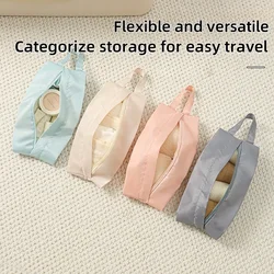 Portable Travel Underwear Storage Bag Underwear Socks Sorting and Packaging Baghand-held Clothes and Miscellaneous Storage Bag