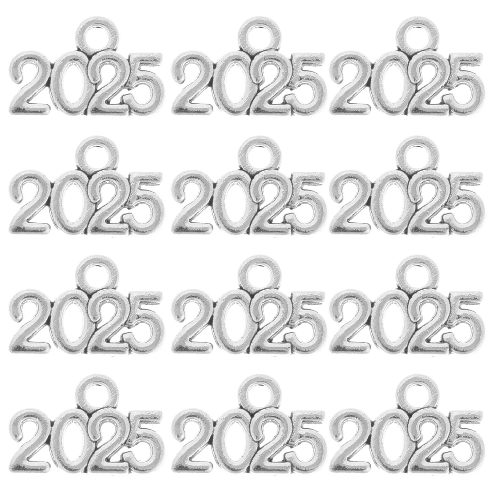 

100Pcs Zinc Alloy 2025 Year Charms Graduation Tassel Pendants DIY Jewelry Making Bracelets Necklaces Graduation Cap Tassel Charm