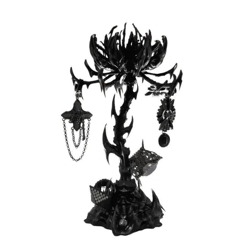 Original design Snake bone other side flower Diablo wabi sabi jewelry storage rack