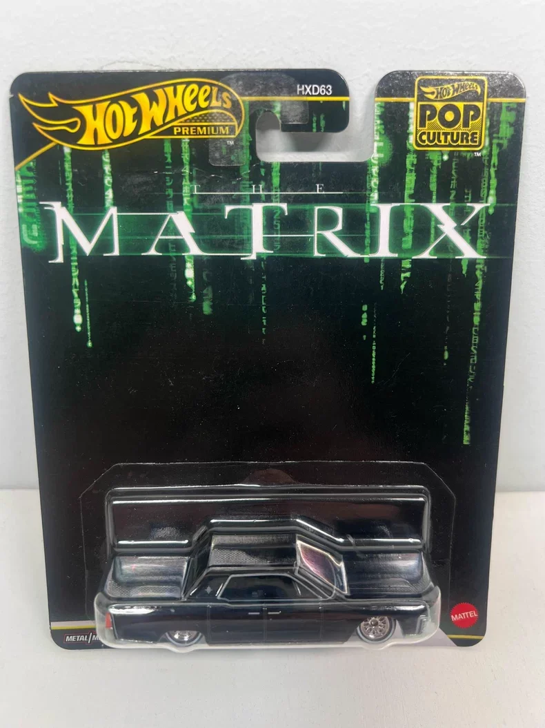 Hot Wheels Premium Car Model 64 Entertainment- en cultuurset, verzamelbaar speelgoed met filmthema voor fans en autocollectors