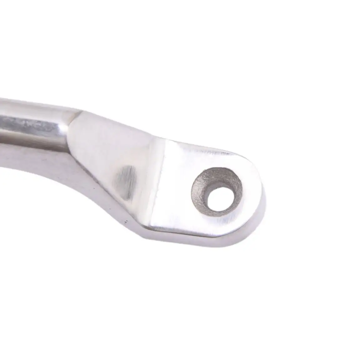 Manija de riel de 170mm de longitud, pasamanos de barra de mano de acero inoxidable para barco marino resistente