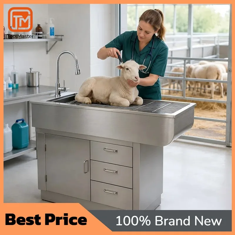 [Hot Sale]Customizable Veterinary Operating Table 304 Steel Multi Purpose For Dogs Sheep Pigs Pets In Animal Hospital