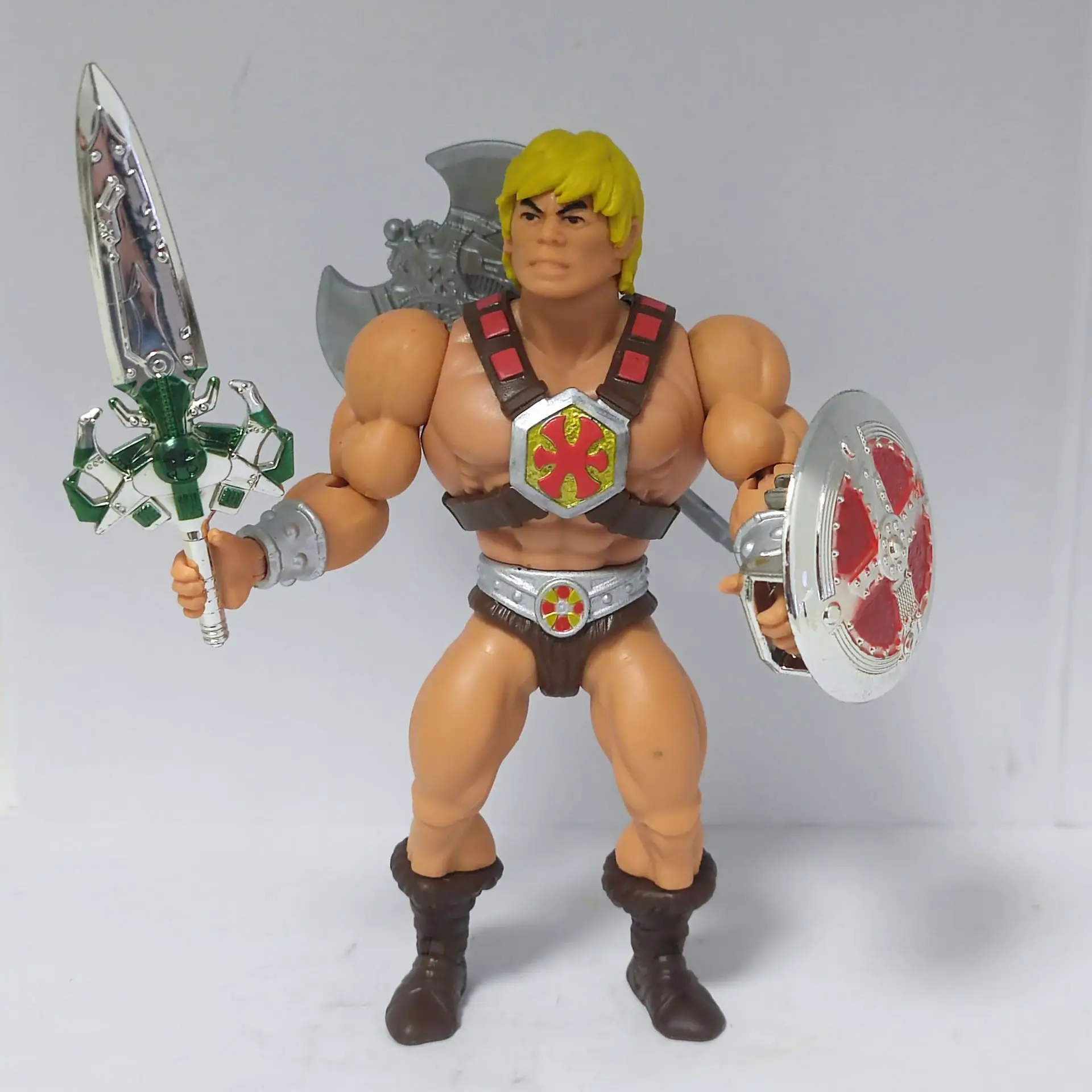 شخصية He-man Master of the Universe Retro Heman Skeletor Sorceress Keldor Kronos مقاس 5 بوصات فضفاضة