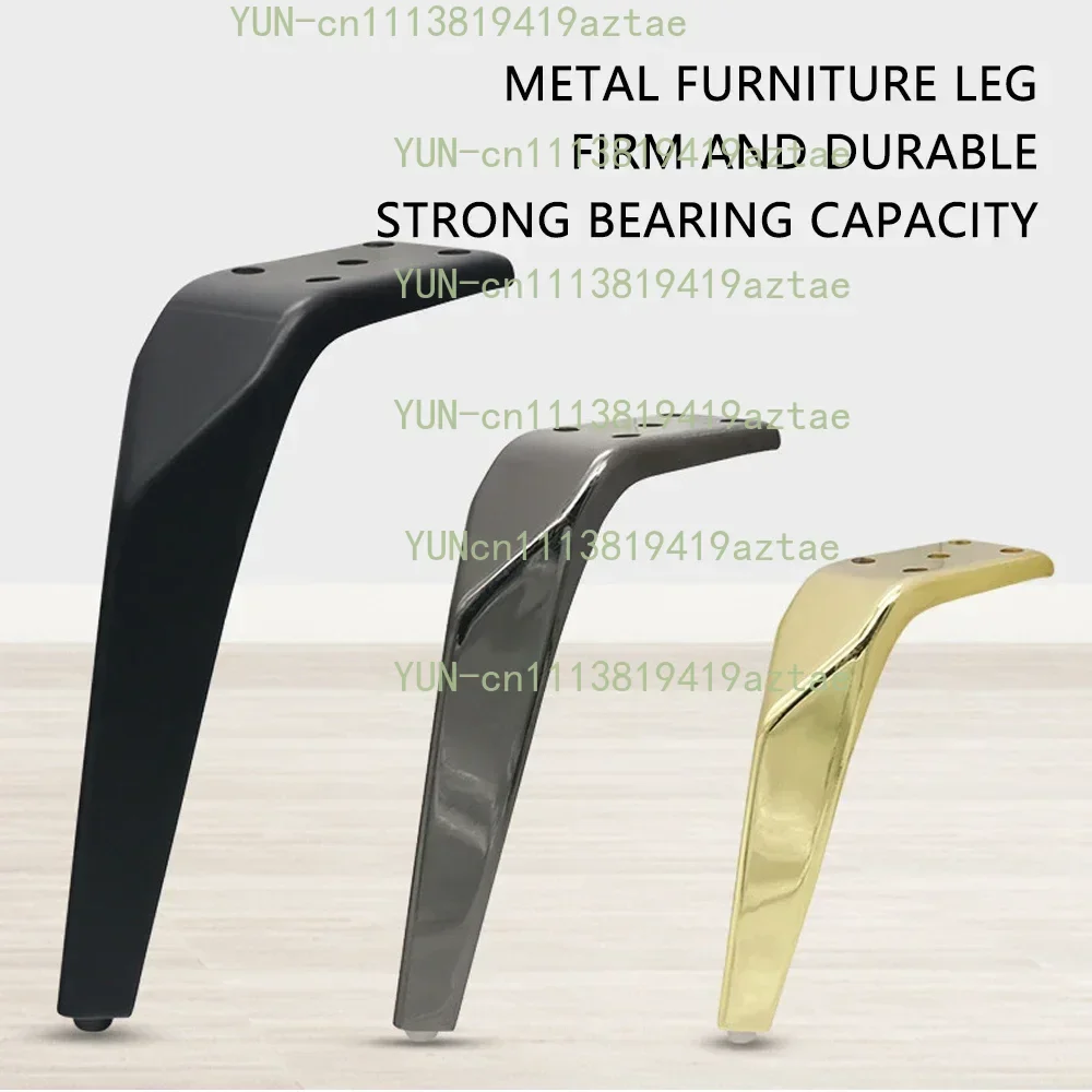 4pcs Metal Sofa Feet for Furniture Legs 15/18cm Light Luxury TV Cabinet Dresser Support Legs Coffee Table Feet Hardware