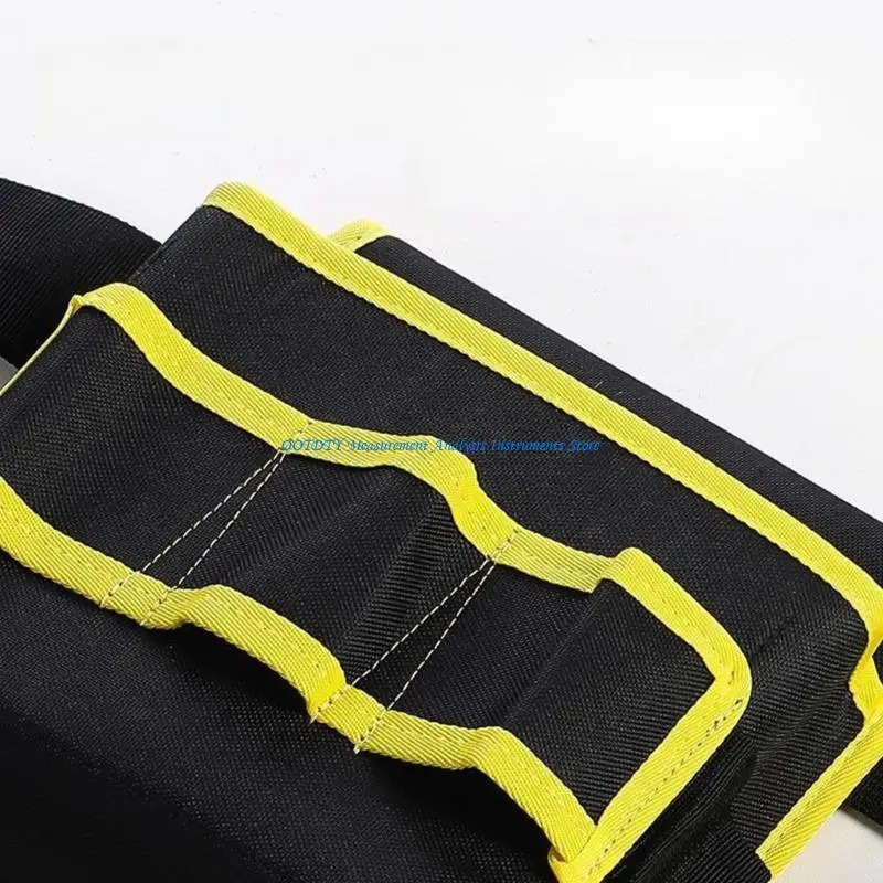 367D 360 Canvas Tool Adjustable Waist Strap Multiple Storage Pockets Waterproof