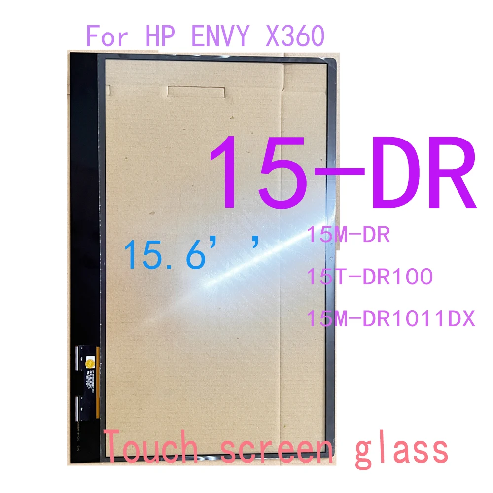 

15.6" Touch Screen For HP ENVY X360 15-DR 15 DR 15M-DR 15T-DR100 15M-DR1011DX Series Touch Screen Digitizer Glass Replacement