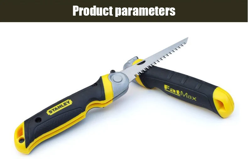 STANLEY FMHT0-20559-23C Fatmax Folding Saw Hand Tools Woodworking Saws Garden Hand Saws Cutting Tools 6 in