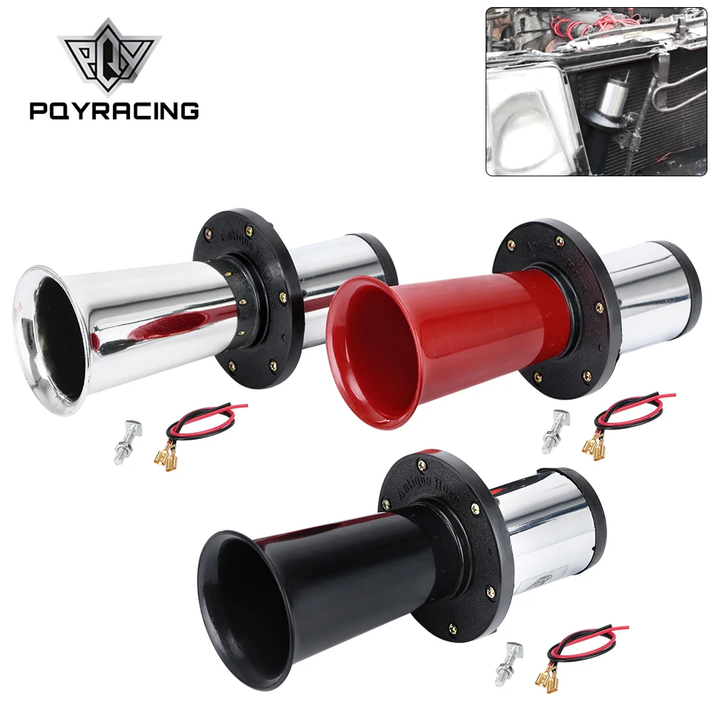 Car Air Horn Antique Ahooga Klaxon 12V Vintage OO-GA Classical for Ford Model T Style Old School Chrome 110DB Motorbike PQY-LB03