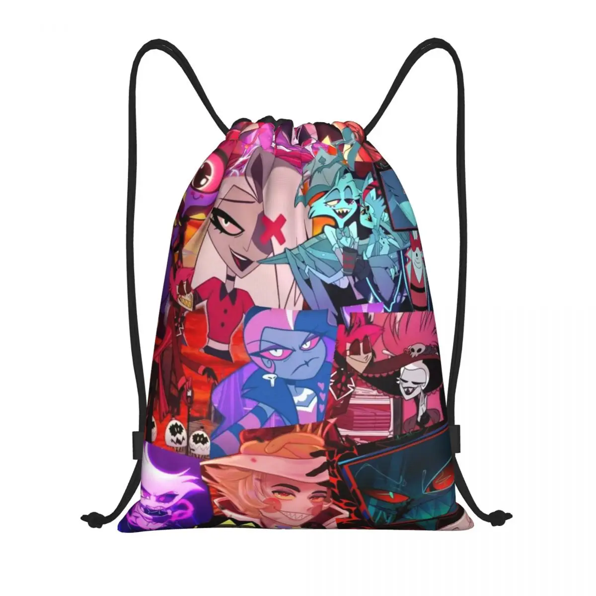

Изготовленные на заказ сумки Hazbins для отелей на шнурке для тренировок, рюкзаки для йоги, женские и мужские спортивные рюкзаки для спортзала