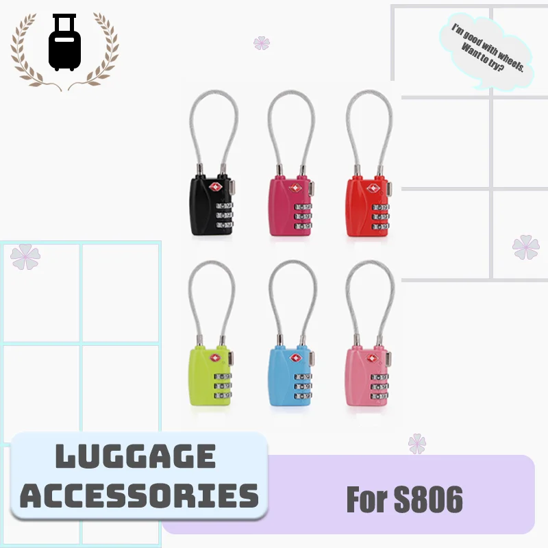 

For S806 New Mini Combination Lock Portable Design Anti-Theft Security Lock Private Diary Lock Locker Lock Anti-Theft Security