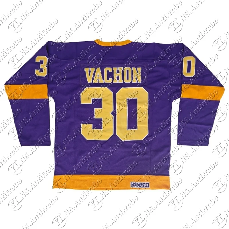 

Marcel Dionne Jersey American Los Angeles Retro Ice Hockey Jerseys 30 Rogie Vachon Jersey 3D Sport Sweater Us