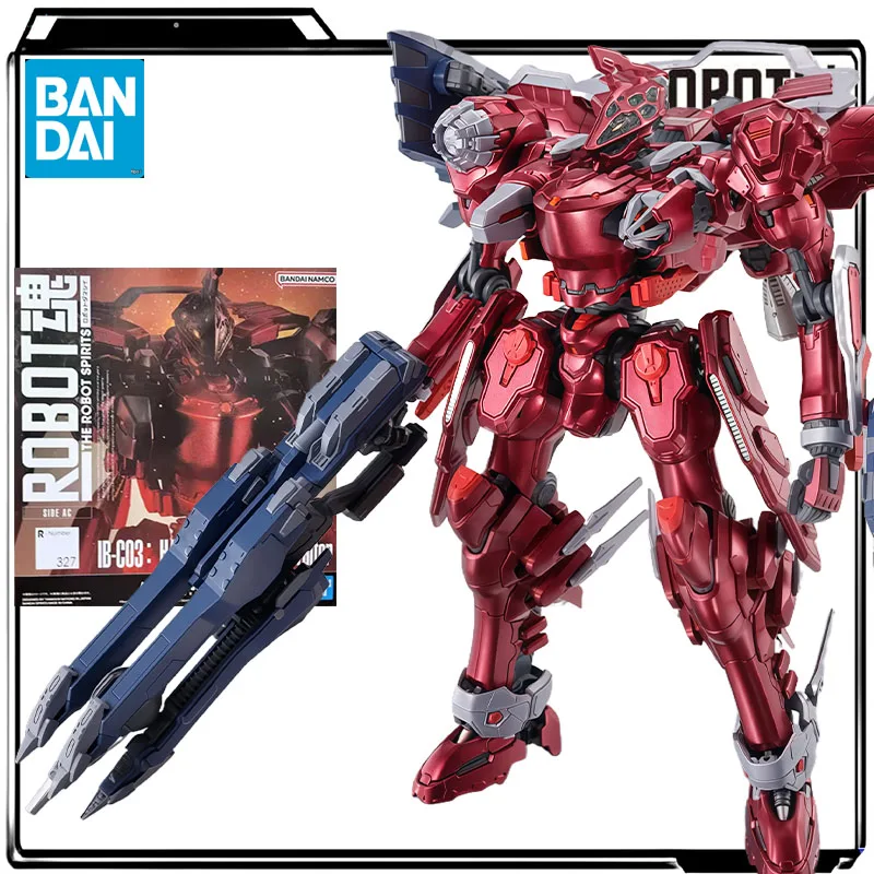 ของแท้จาก Bandai THE ROBOT SPIRITS EL-PC-00 ALBA Rusty & IB-C03 HAL 826 Walter & IB-07 SOL 644 Ayre ฟิกเกอร์แอคชั่นสำหรับเด็กผู้ชาย