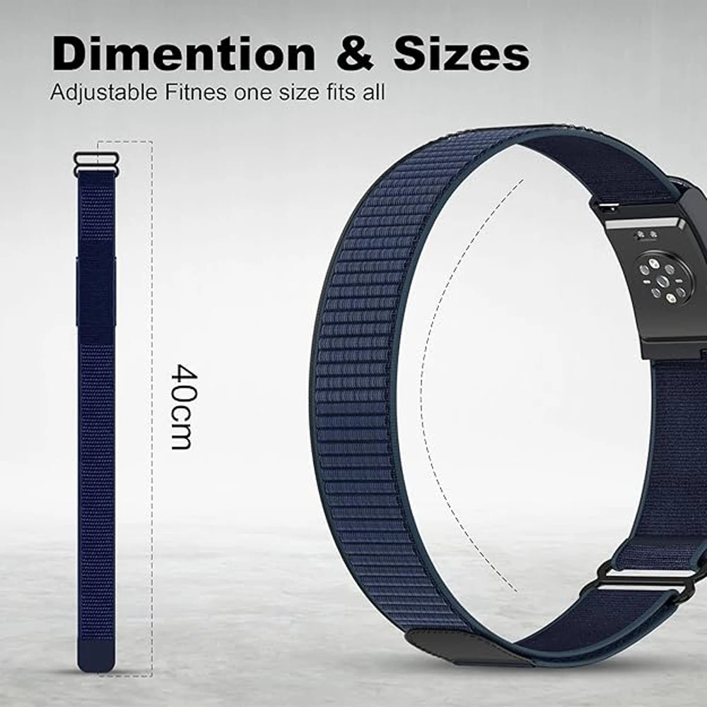 Sport Arm Band for Amazfit Helio Smartwatch Replacement Wrist belt Nylon Trail Loop Bracelet Correa Pulseras amazfit helio Strap