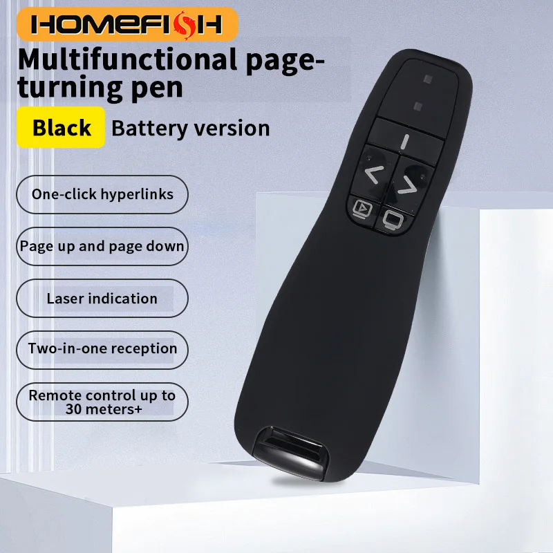 2.4Ghz Wireless USB Powerpoint Presentation Y400 Ppt Flip Pen Pointer Clicker Presenter Red Light Remote Control for Powerpoint