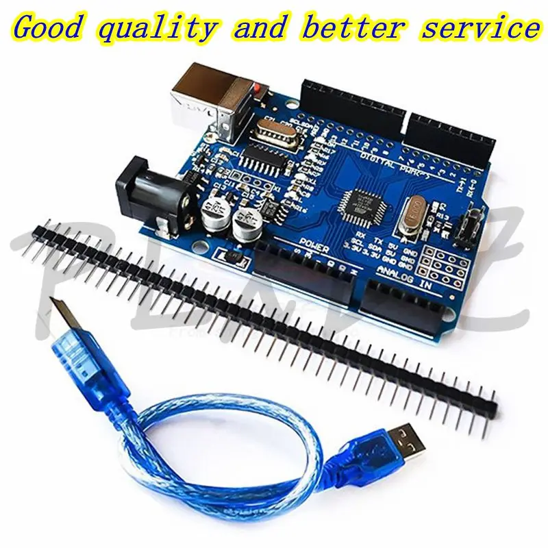UNO R3 development board Arduino microcontroller ATmega328P-AU CH340 CH340G  Drive For Arduino TYEP-C interface With cable