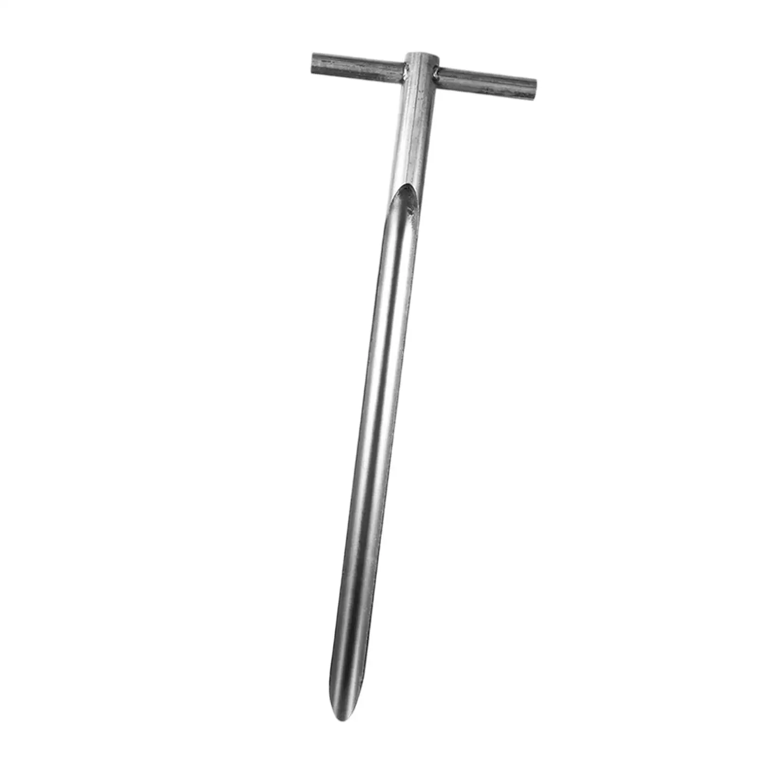 Soil Sampler Probe, Multifunctional Premium Professional T Shape Ergonomic Handle Soil Sampling Tool for Backyard Gardening Lawn