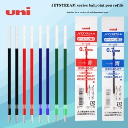 10UNI JETSTREAM Series Ballpoint Refills 0.38/0.5/0.7mm In Oil Refills Suitable for A Variety of Multifunctional Pens Stationery