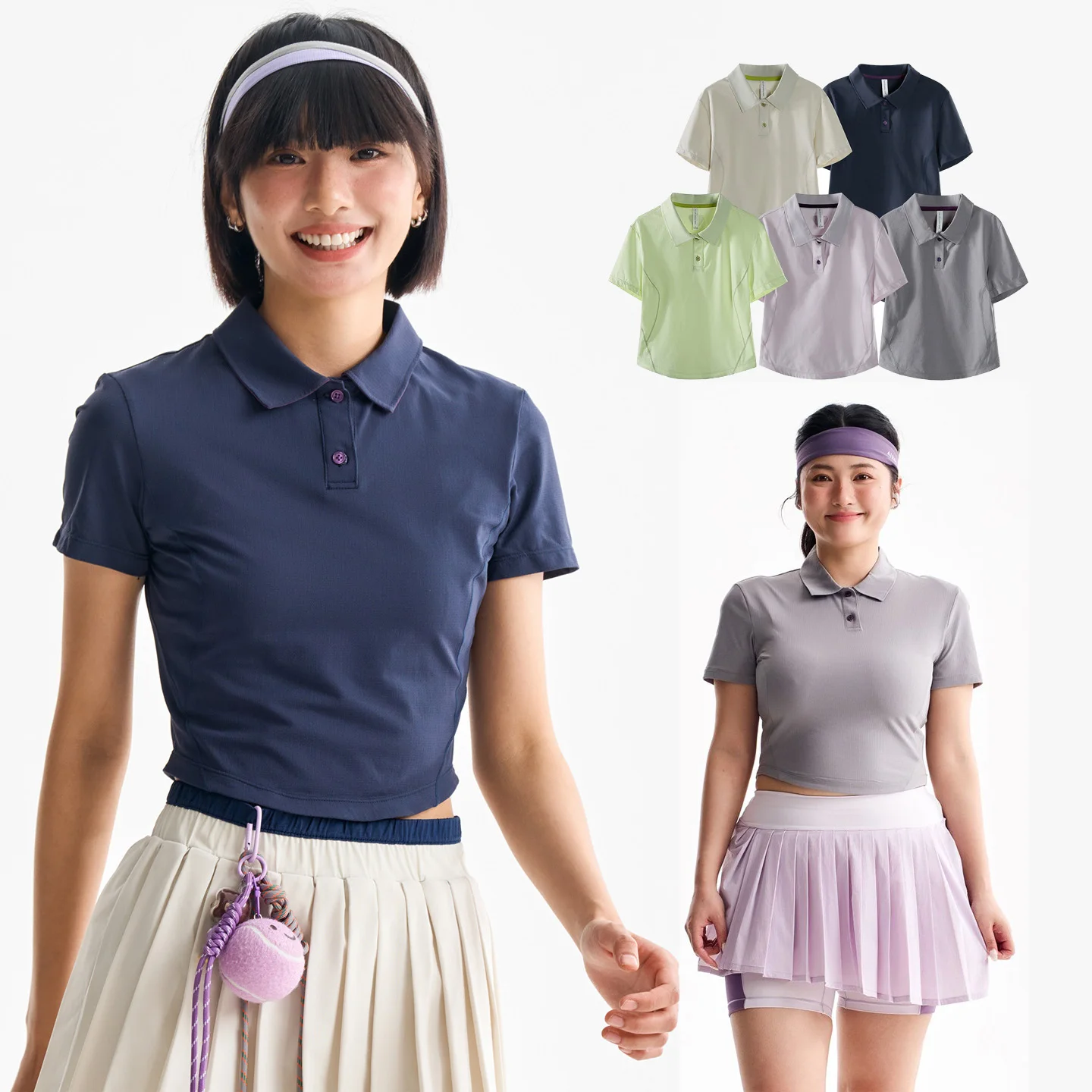 Damen Sommer Outdoor Kurzarm Slim Fit Schnelltrocknend Polo-Shirt Wandern Jogging Sport T-Shirt Mädchen Y2k Streetwear Mode T-Shirt Tops