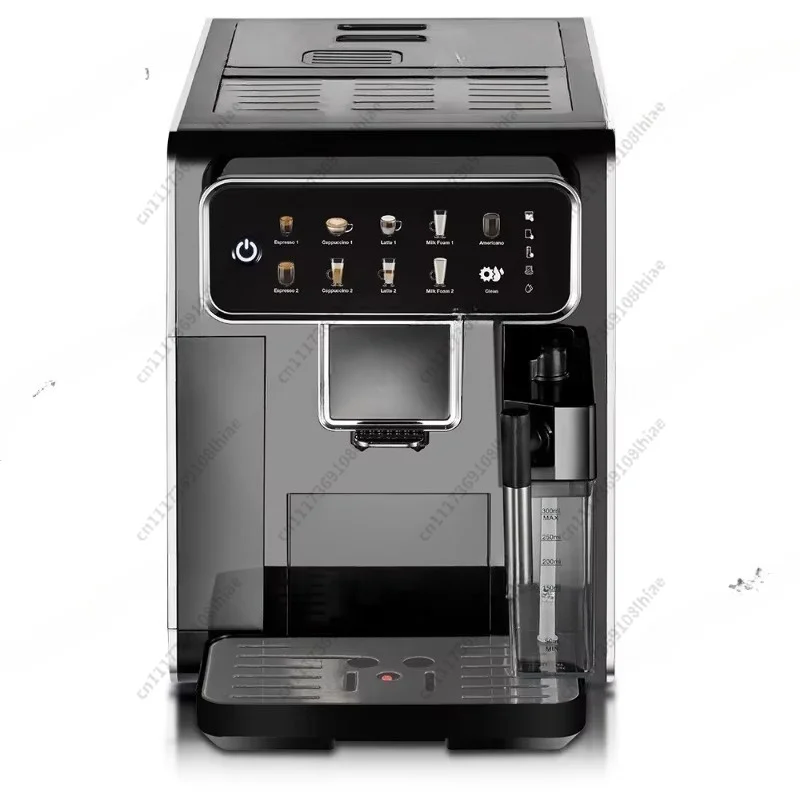 Automatic 3-in-1 Coffee Machine Grinding Beans with Milk Tank Milk Foam Italian Coffee Machine