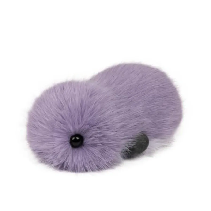 

Interactive AI Plush Companion Pet Privacy-Safe Smart Adaptive Learning Emotional Support Robot for Anxiety Relief Comfort Purp