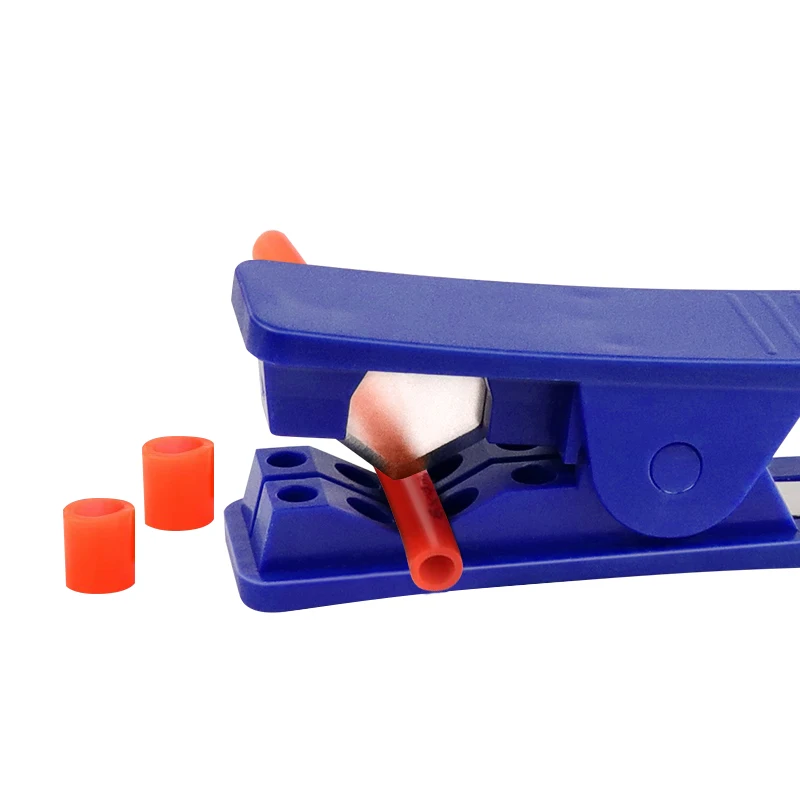 Ciseaux pneumatiques trois couleurs, petit matériau plastique, ciseaux à tubes PE, coupe-Tube de trachée PU, séparateur de tuyaux