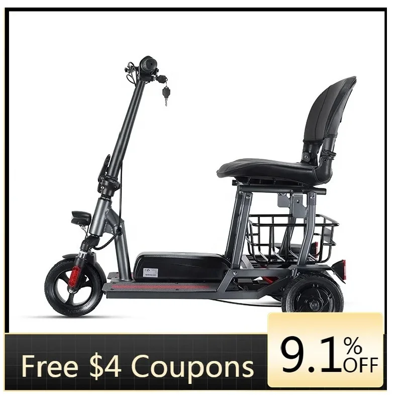

High quality commuting vehicles are safe and reliable2024 Cheap Price Mobility Scooter Popular Lightweight 3 Wheel Folding Elect